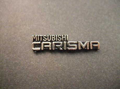 Mitsubishi Carisma zilverkleurig logo